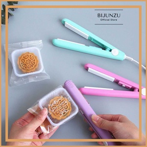 Bijunzu Store - Alat Press Plastik Makanan Mini Hand Sealer Listrik Perekat Portable Ukuran Kecil