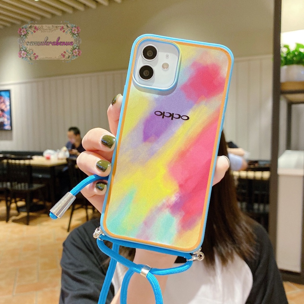 SS301 SOFTCASE SLINGCASE OPPO RENO 4 4F A57 A39 A57 F5 YOUTH SB3398