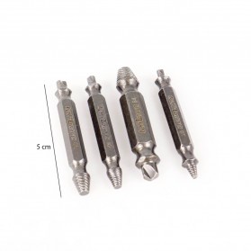 Alat pembuka baut rusak / Screw Extractor Broken Striped Screw Remover