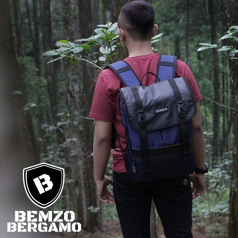 Ransel Tas Pria Original Anti Air - Tas Backpack Laptop - Tas Kuliah Keren - Tas Keren - Bemzo