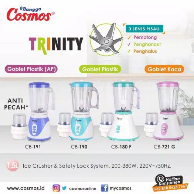 Blender Trinity Cosmos CB-190