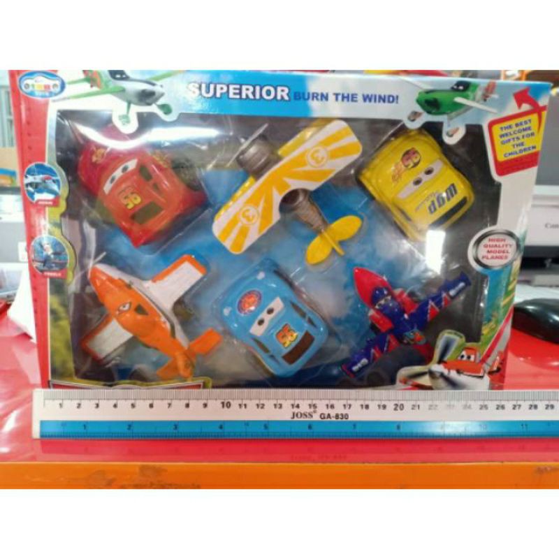 MAINAN MOBIL THE CARS 6PC