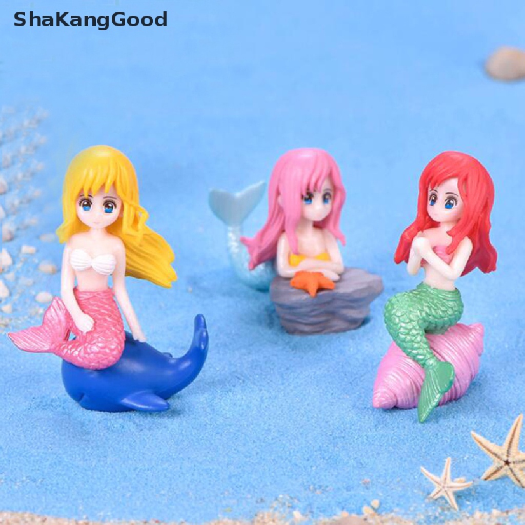 Skid Miniatur Mermaid Untuk Dekorasi Taman Mini / Rumah Boneka