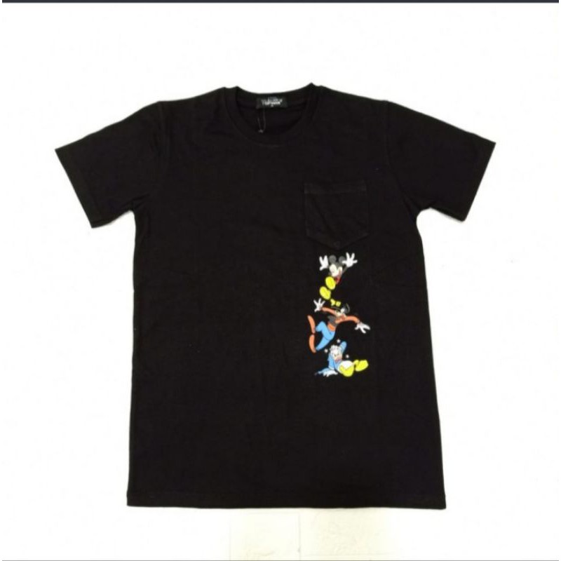 Kaos Pria Topman Kantong Motif Mickey Goovy