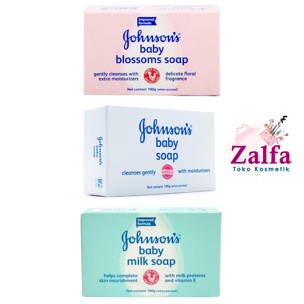 Johnsons Baby Soap / Johnsons Sabun Batang