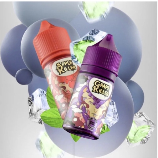 APPLE KILLER - GRAPE KILLER - POMPOM KILLER 30ML 15 MG