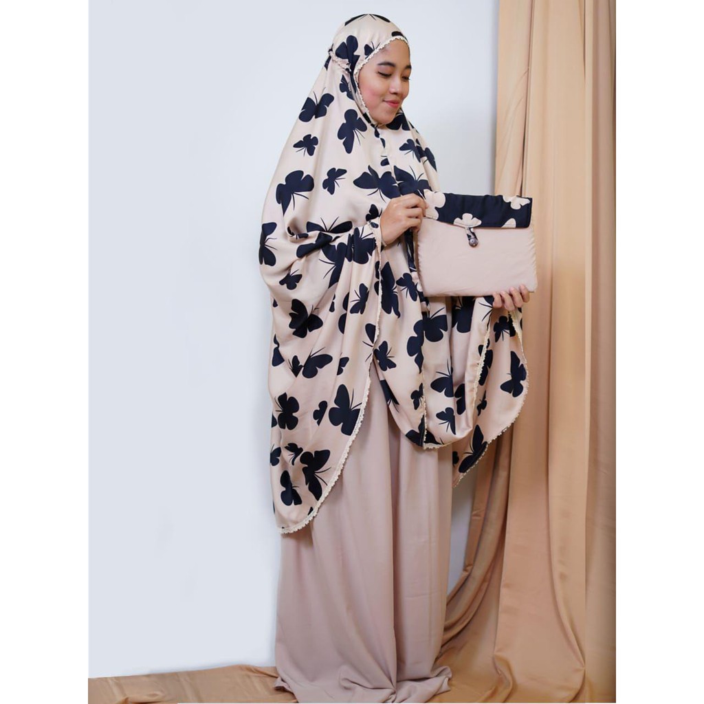 Mukena Butterfly GRATIS Tas Ekslusif By EMF Hijab