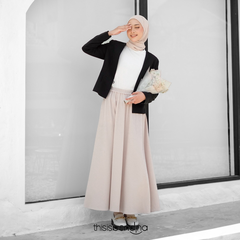 THISISBENDINA Rok Panjang Circle Polos CIRLE Skirt