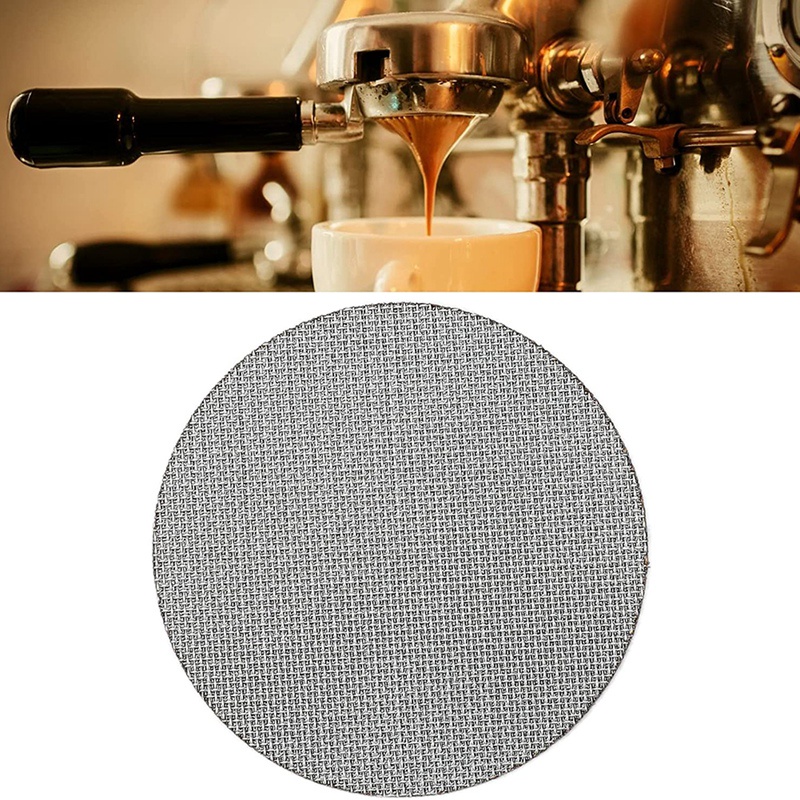 Coffee Filter Mesh, Reusable Coffee Puck Screen High Strength 1.7mm Durable for Aeropress Coffee Maker Filters 51mm