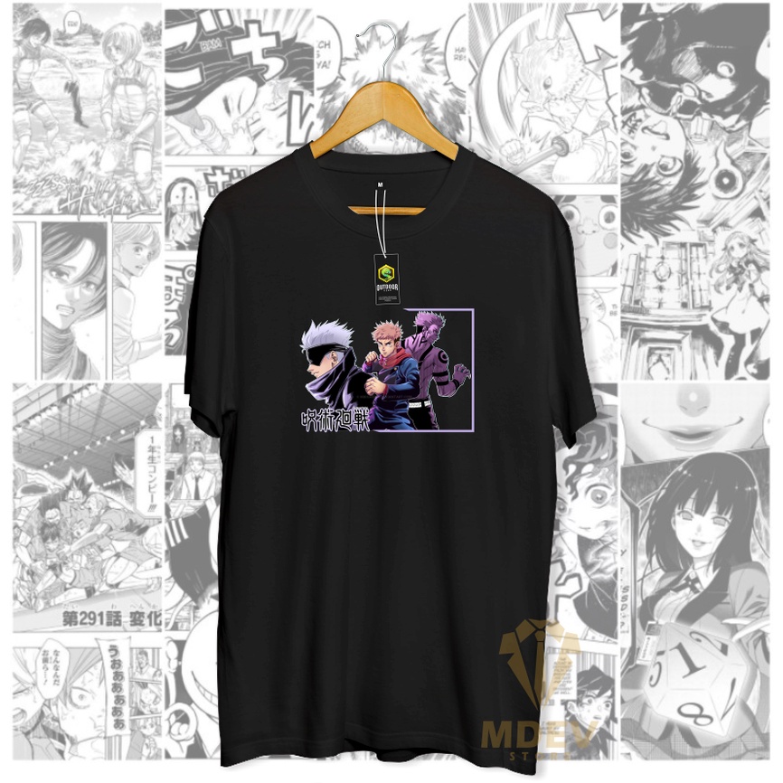 Jujutsu Kaisen Kaos Gojo Yuji Sukuna Anime Wibu Mdev Store