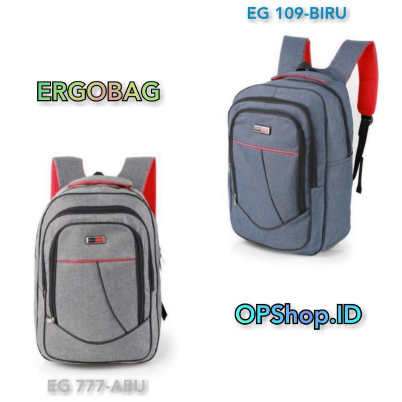 Ergobag Tas Punggung Formal/Tas Sekolah Pria EG 109, EG 777