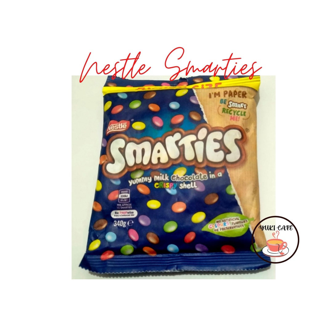 

COKELAT - NESTLE SMARTIES - 340 GR