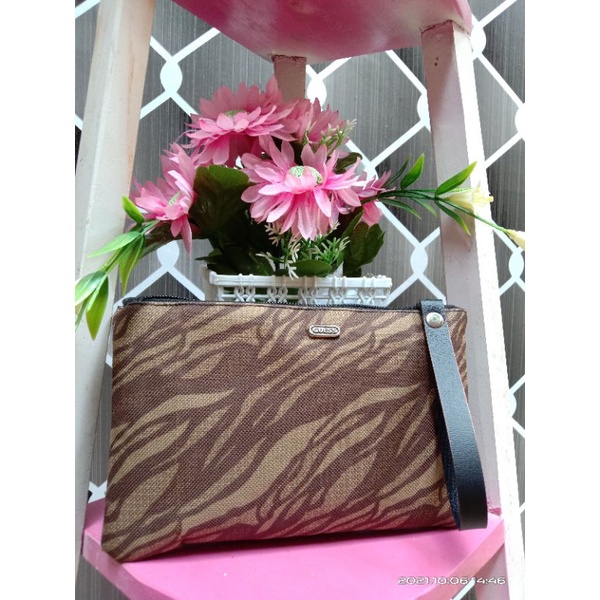 PROMO!!!Clutch TENUN TROSO wanita cantik murah berkualitas size 21 x13cm