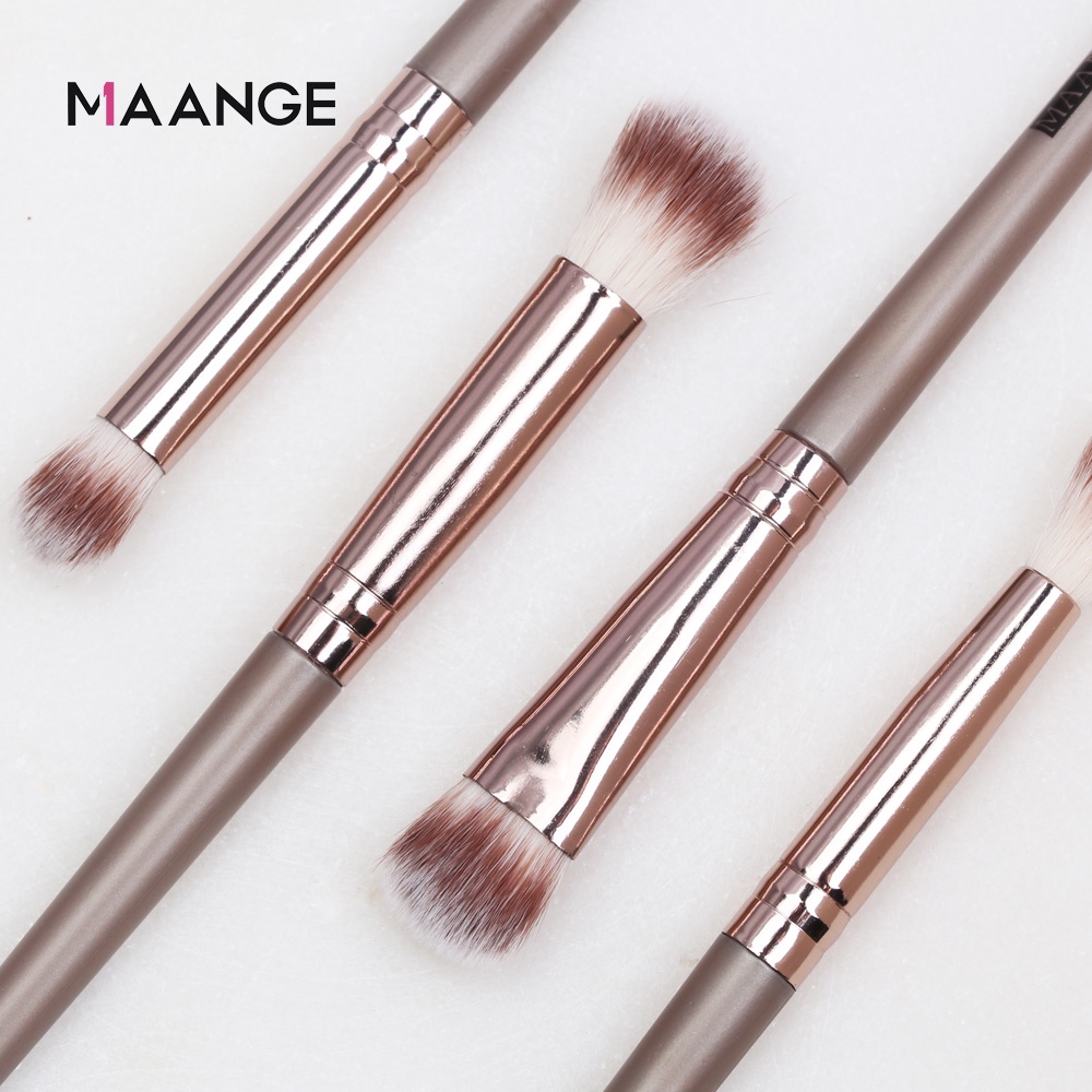 MAANGE 18Pcs Professional Makeup Brush Set for Eyeshadow High Quality Beauty Tools