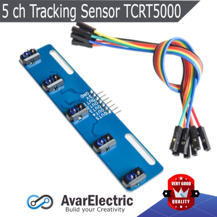 5 Five way Channel Infrared IR Line Tracking Sensor Follower TCRT5000
