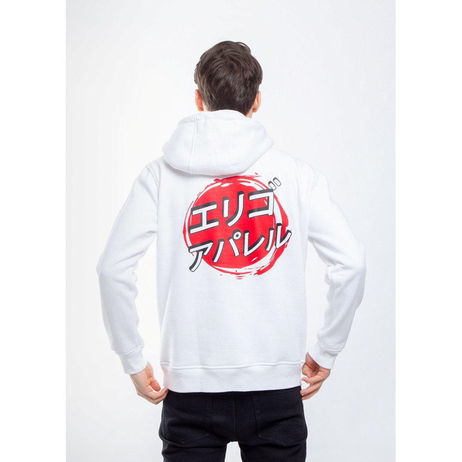 

Erigo Hoodie Redkyo White