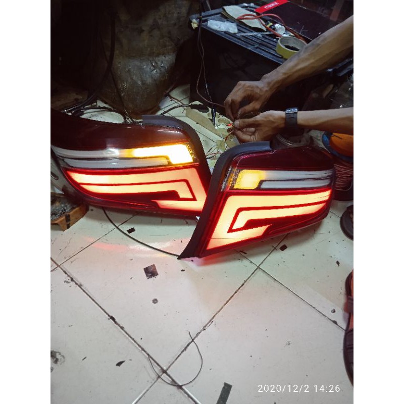 lampu vios limo gen3 stoplamp vios vios limo custom