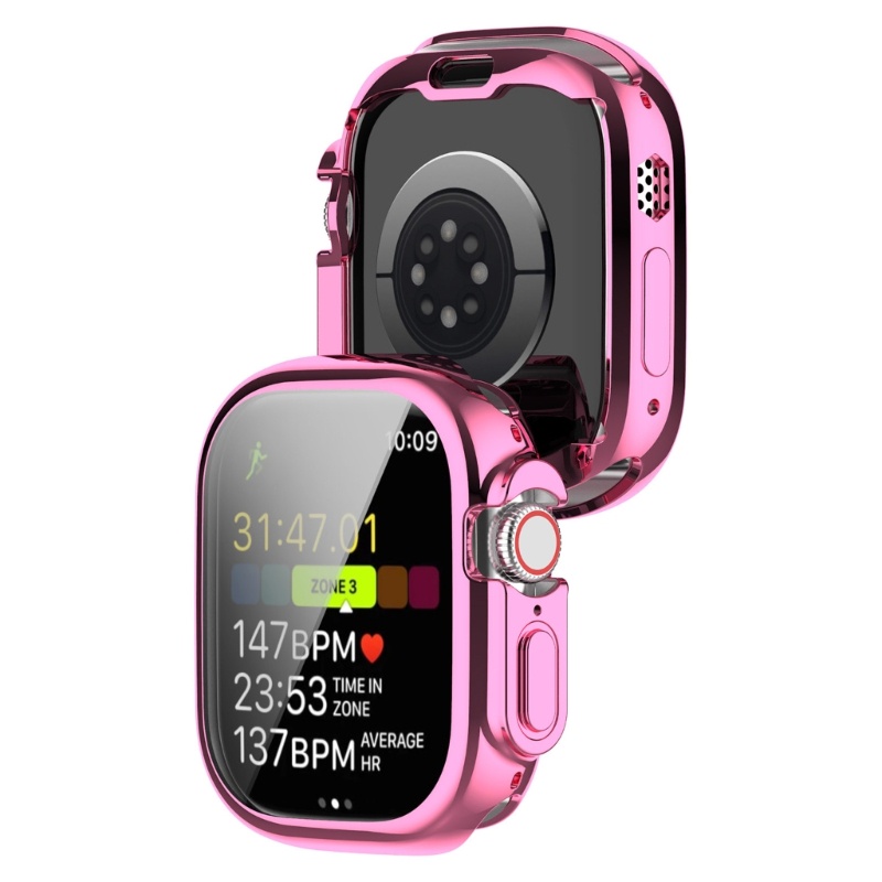 Vivi Casing Pelindung Smartwatch Ultra 49mm Bahan TPU Ringan Tahan Lama Shockproof