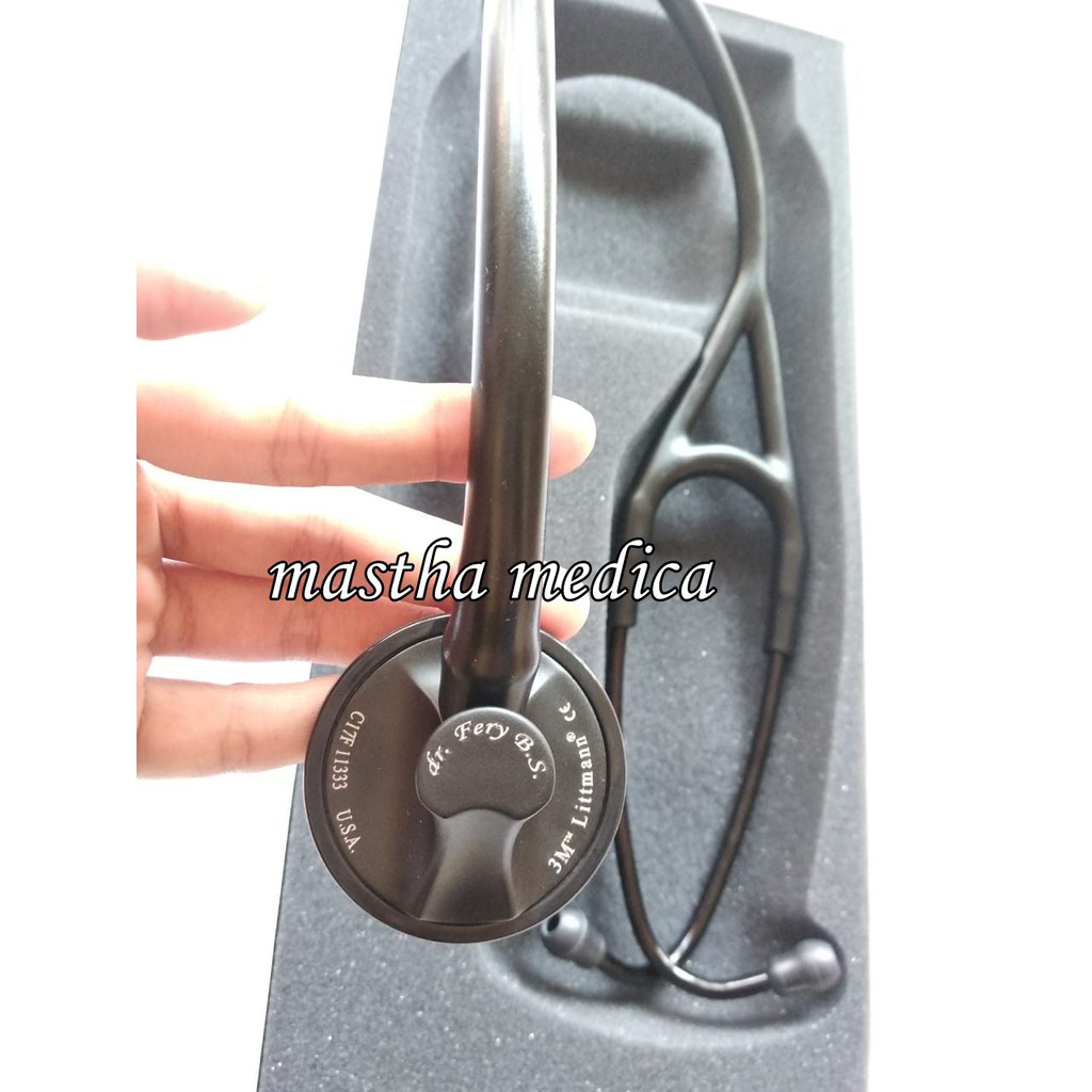 Ukir Nama Stetoskop Gravir Grafir Laser Littmann Master Cardiology