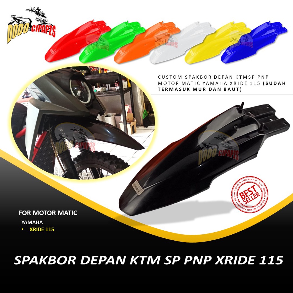 SPAKBOR DEPAN KTMSP PNP XRIDE 115 / SPAKBOR DEPAN