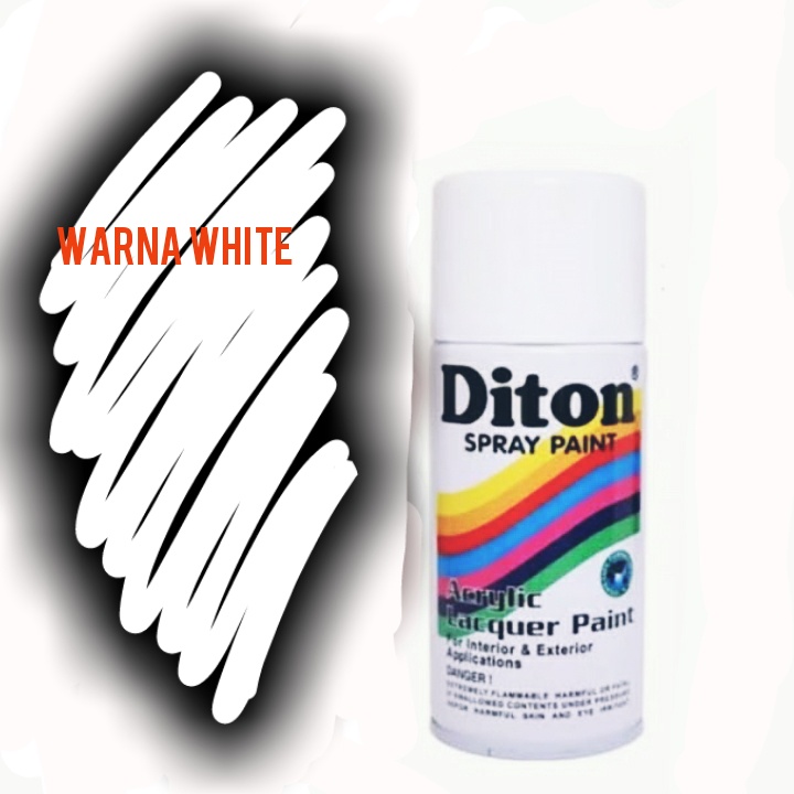 pilok pilox diton 300cc varian white putih putih doff glossy susu putih tulang putih baltic 300cc