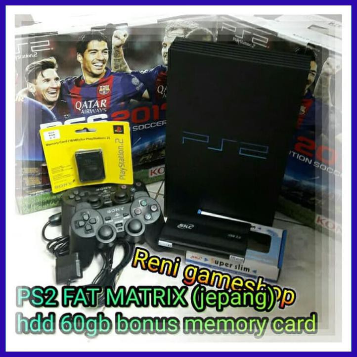 PS2 FAT MATRIX JPN HDD 60 GB FULL GAME