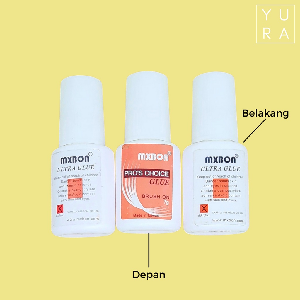 Nail Glue Lem Kuku Palsu Aksesoris MXBON