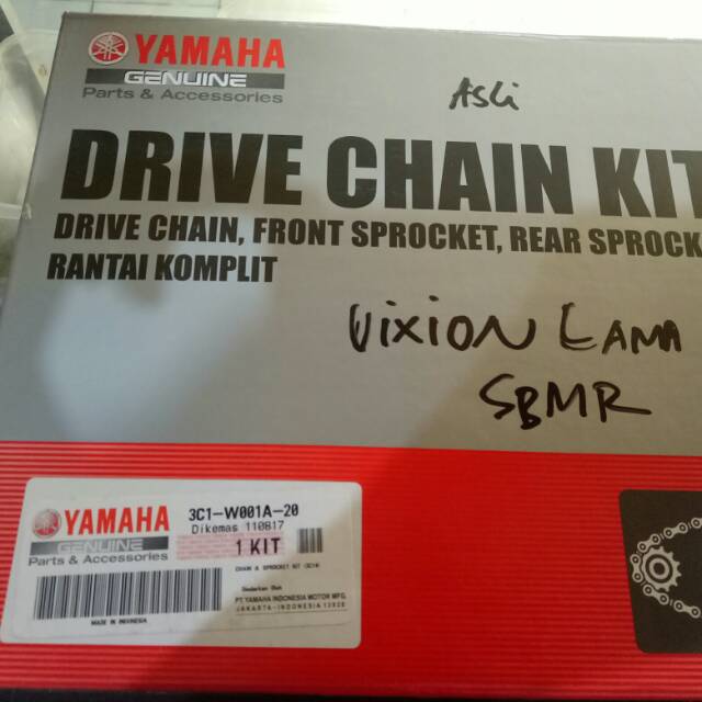 Ger SET Vixion Lama Original Yamaha