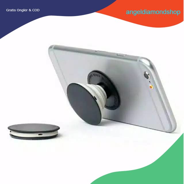 COD Termurah POP SOCKET POLOS - POP SOCKET MURAH - Pop Clip Warna Standing HP Popsockets