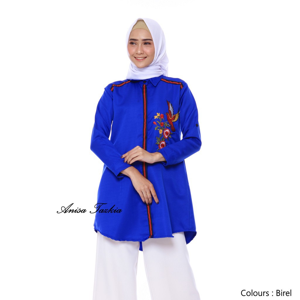 Baju Atasan Wanita  Yako Tunik  Tunik Muslim Bordir