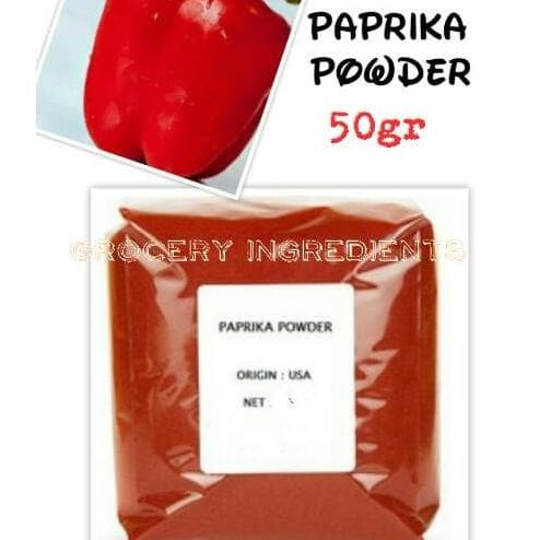 

Sweet Paprika Powder / Paprika Bubuk Import Usa - 50Gr