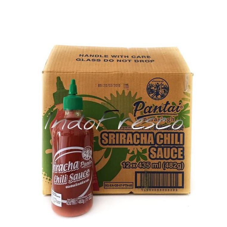 

0Mjk Pantai Norasingh Saus Sambal Sriracha 435Ml- Sambal Botol Utbx