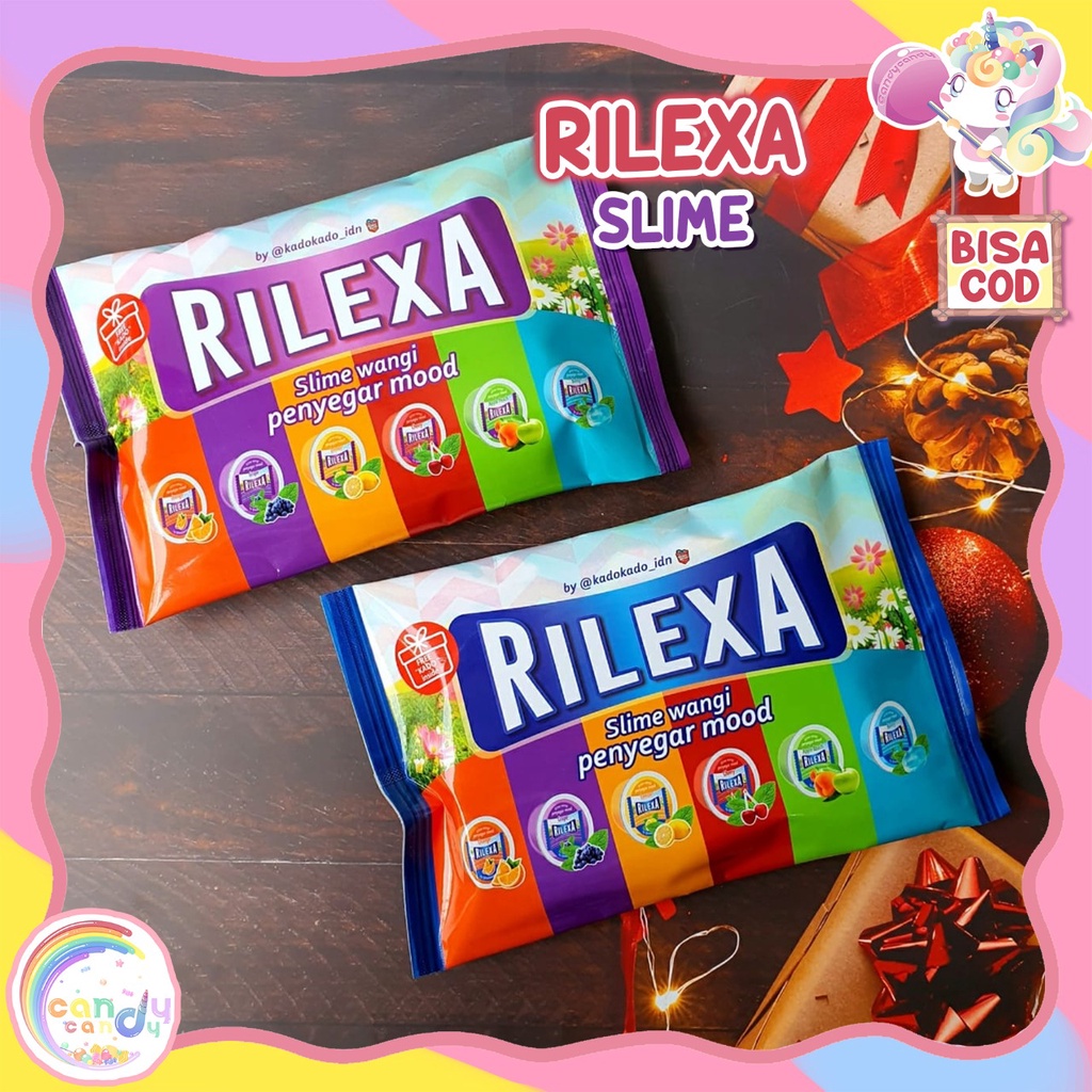 Slime Rilexa 6 warna 6 rasa by kadokado.idn