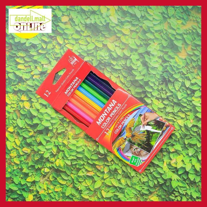 

U8Tyrt67- Color Pencil / Pensil Warna Montana Th-350 / 12 Warna E3Yrf797-
