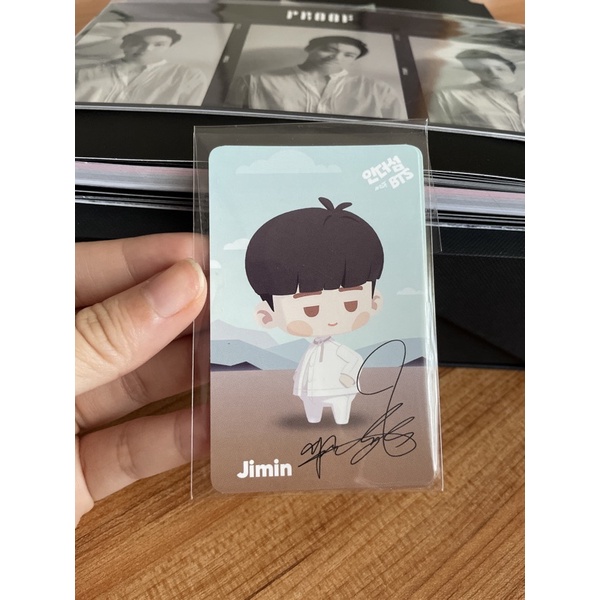 BTS ITS IN THE SEOM POB WEVERSE CARD JIMIN RM