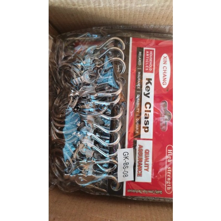 Gantungan kunci ring double 12 PCS krum grosirgrosir