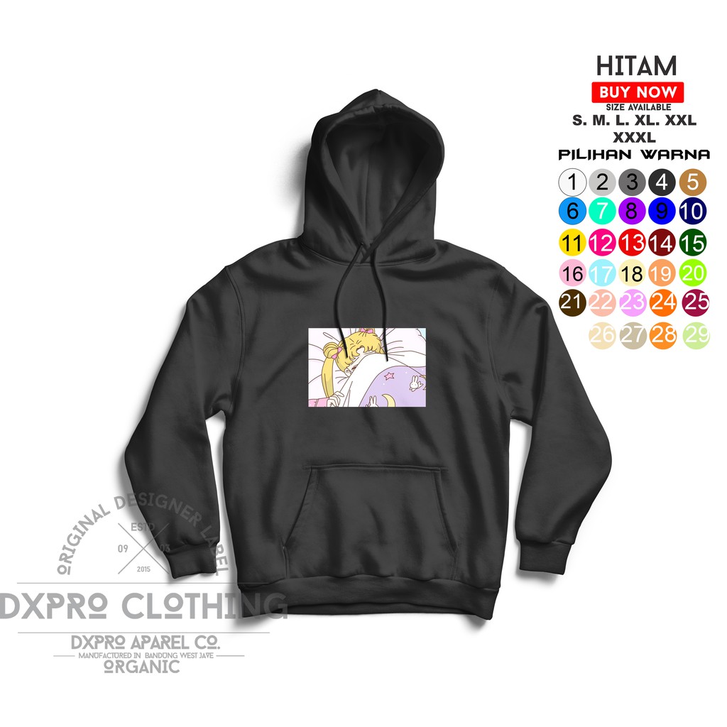 JAKET HOODIE SWEATER CARTOON/UNISEX SAILERMOON