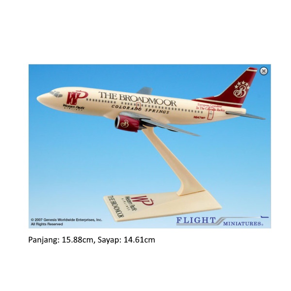 Flight Miniatures 1/200 Western Pacific Broadmoor 737-300