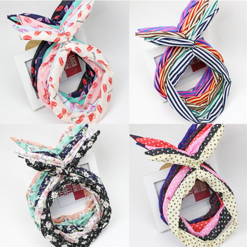 Bando random color hairband Aksesoris rambut Korea kawat Bando random color hairband Aksesoris rambut Korea kawat