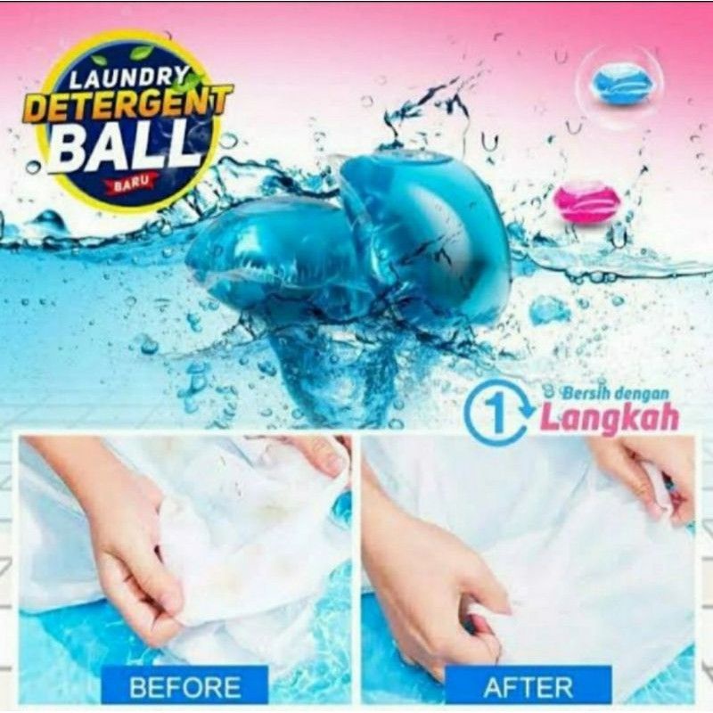 Cairan Gell Ball sabun cuci pakaian laundry