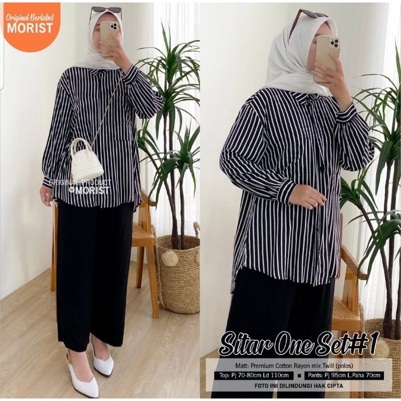 SITAR SET#1 ORI BERLABEL MORIST/LINER SET ORI BERLABEL MORIST