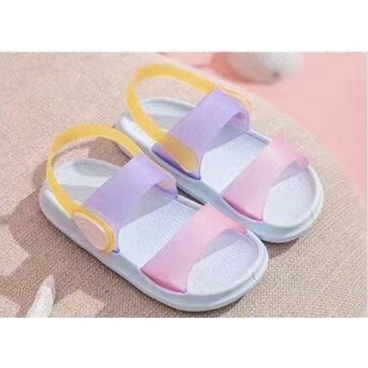 babyfit GLASS GUMMY sandal karet anak perempuan dengan motif polos import cyx-1027r