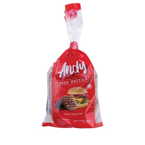 

beef patties andy 500gr isi 10