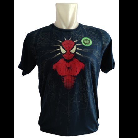 Kaos Spiderman No Way Home Dewasa Glow in the dark Baju Pria Rhymes Premium Atasan Cowok Spider Jumbo Big Size XXXL