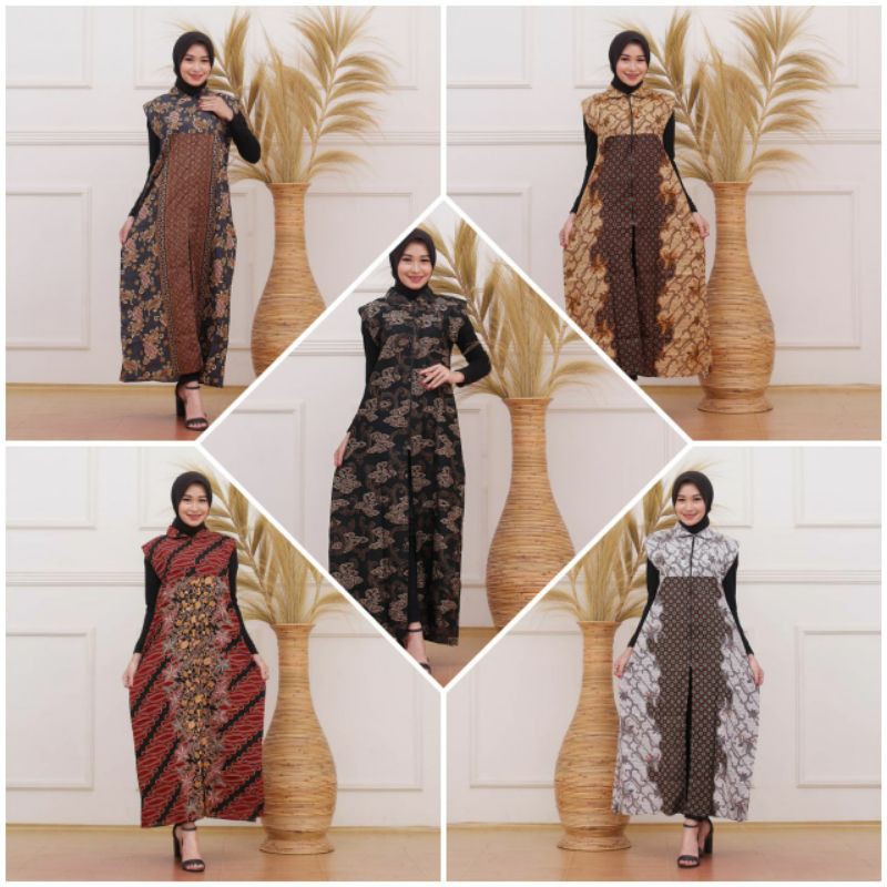 LONGCARDY BATIK OUTER BATIK MOTIF TERBARU BISA COD