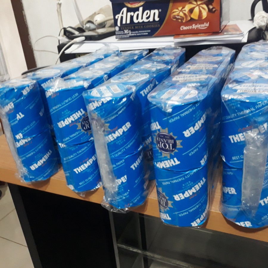 

KERTAS KASIR STRUK THEMPER EPRINT 57 X 50 (1 PAK =10 Roll)
