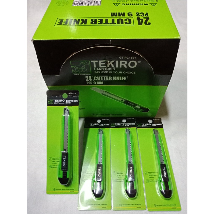 

Cantik Tekiro Pisau Cutter Kecil / Cutter Knife 9Mm Gilaa!!!