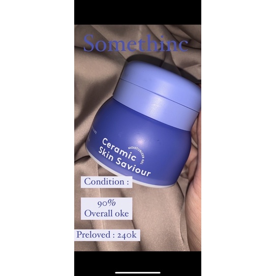 Somethinc Ceramic Moisturizer Full size | PreLoved Good condition