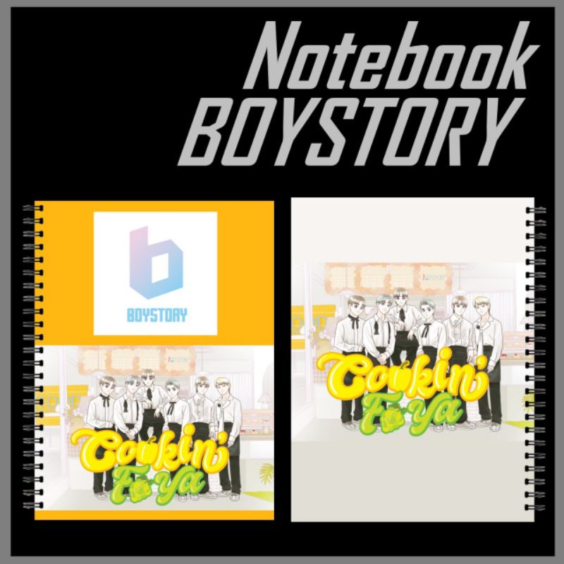 

Notebook Spiral Boystory CUSTOM A6 Xinlong Zihao Mingrui