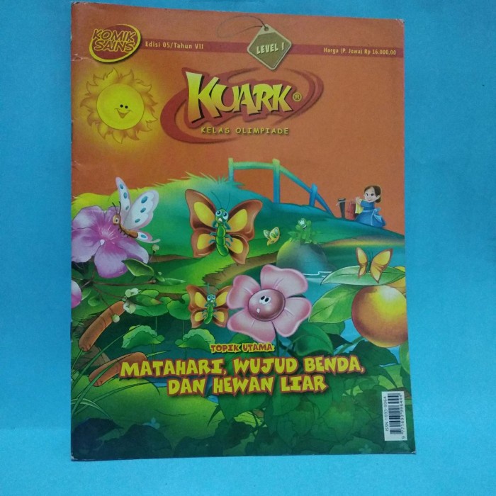 Komik Sains Kuark Matahari Wujud Benda Dan Hewan Liar
